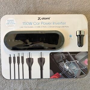 Atomi 150W Car Power Inverter